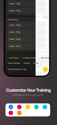 RepZet – AI Gym Tracker Screenshot 8 of 8