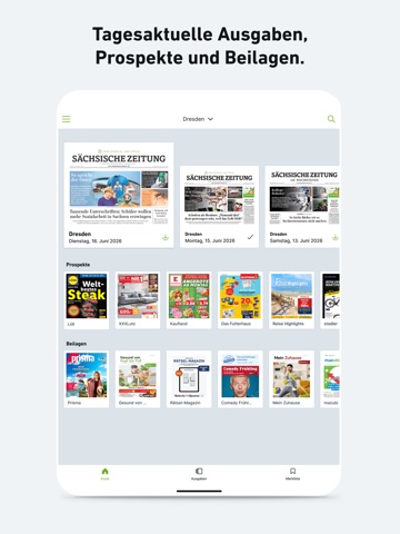 SZ E-Paper iPad screenshot 2