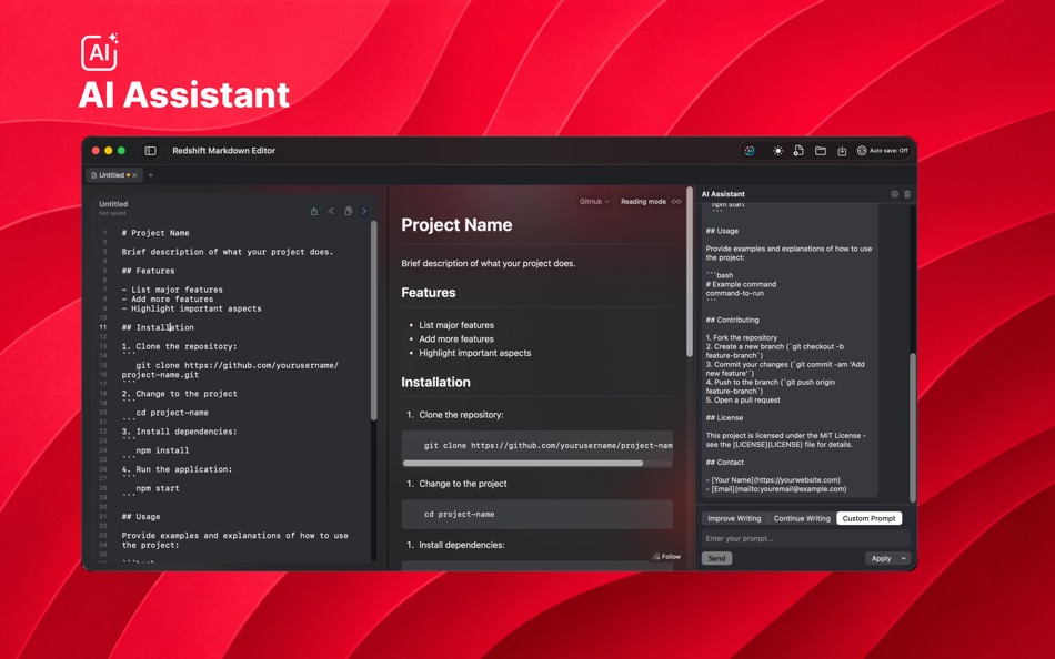 #2. Redshift Markdown (macOS) By: Robin Ellingsen