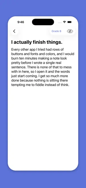 Prose - Hemingway Style Editor screenshot 3