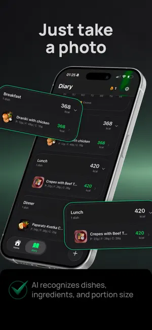 Calorica AI: Calorie Counter screenshot 2