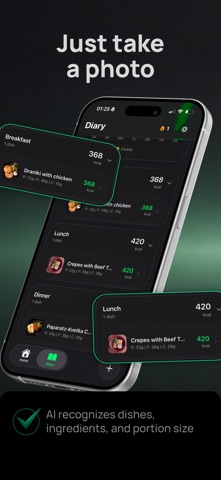 Calorica AI: Calorie Counter screenshot