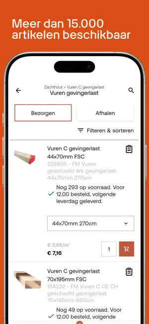 Stiho Bestel App screenshot 3