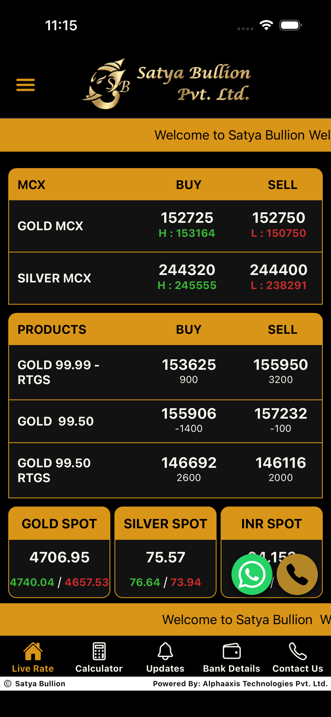 Satya Bullion screenshot 3