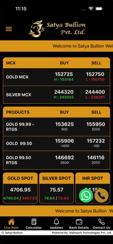 Satya Bullion Screenshot 3 of 5