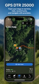GPS DTR 25000 Hunting Tracker screenshot