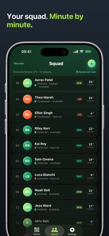 Football coach tactics board screenshot