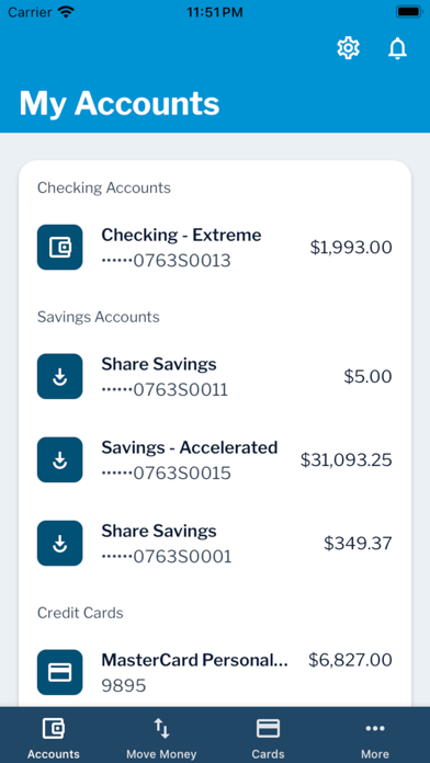 Blue Digital Screenshot