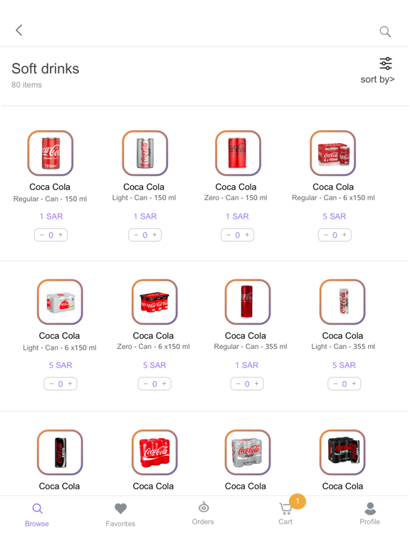 Binder-sa iPad screenshot 3 - Shopping app