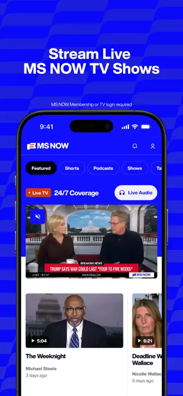 MS NOW: Live & Breaking News screenshot 4 of 9