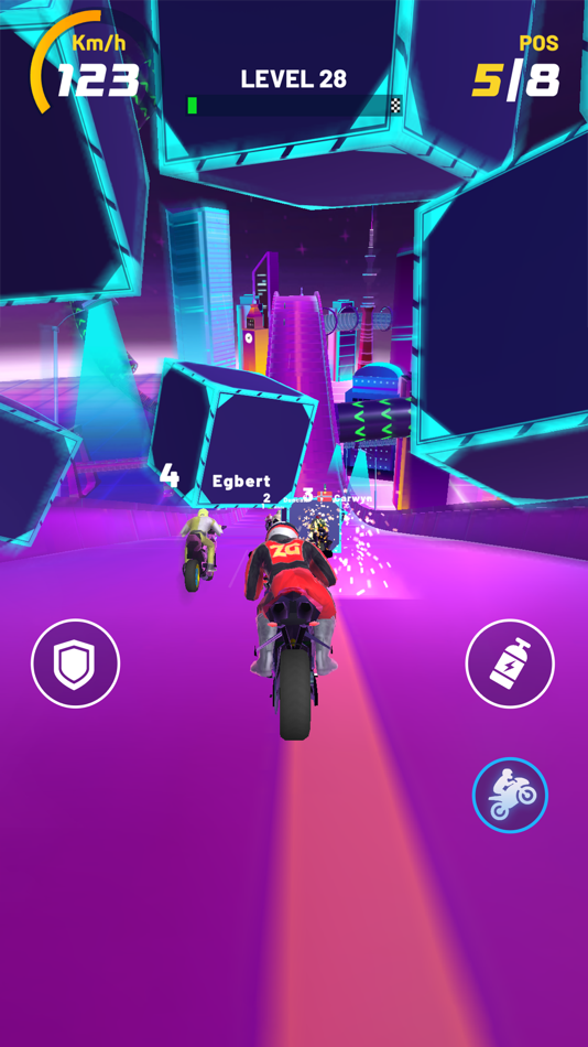 #4. Moto Race: Racing Game (iOS) Bởi: Zego Global Pte Ltd