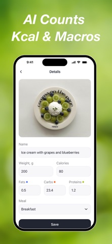 AI Dente: Calorie Counter screenshot