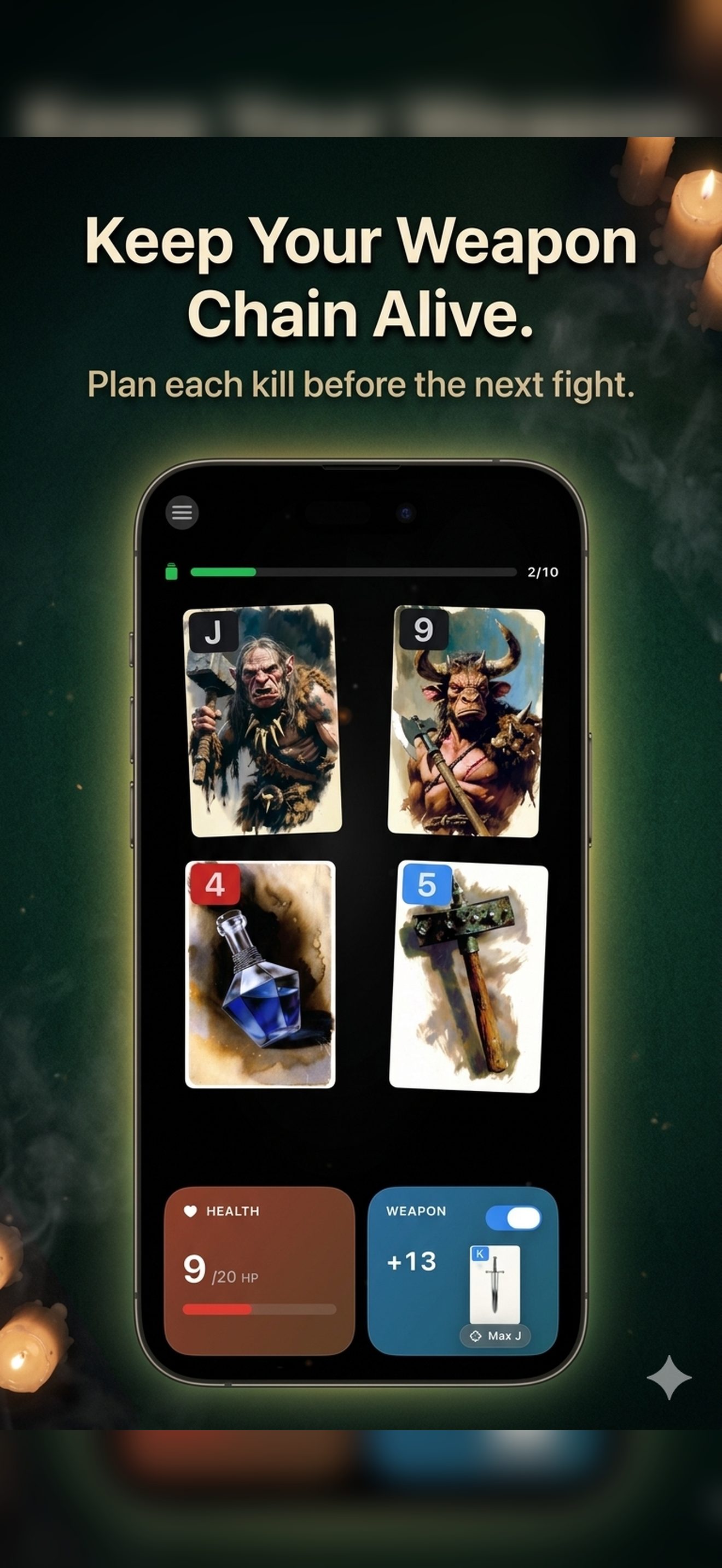 Scoundrel - Cardcraft screenshot 4