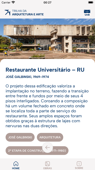 Trilha da Arquitetura e Arte Screenshot 3 - AppWisp.com Trilha da Arquitetura e Arte Screenshot 3 - AppWisp.com