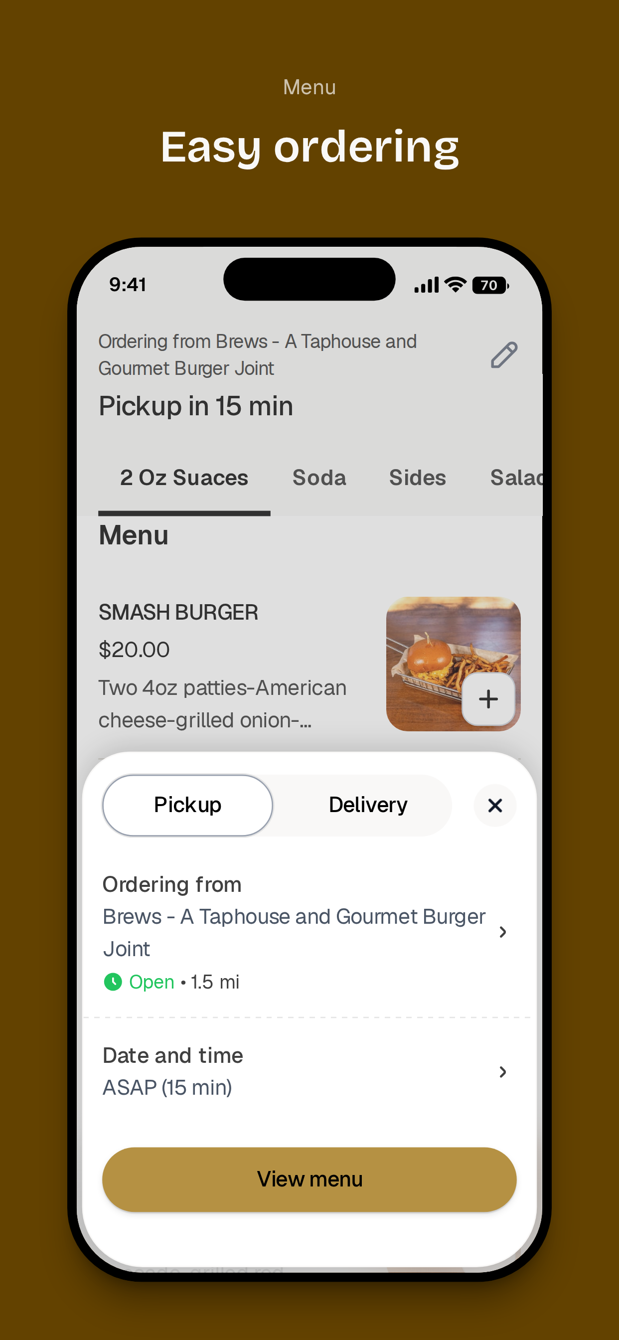 Brews Burger Joint screenshot 3