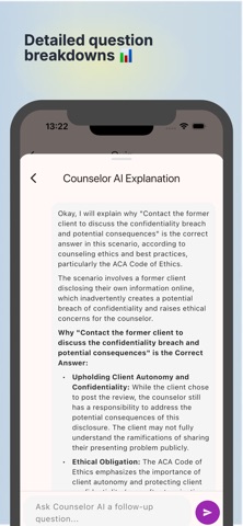 CPCE Counsellor Flashcards iPhone screenshot