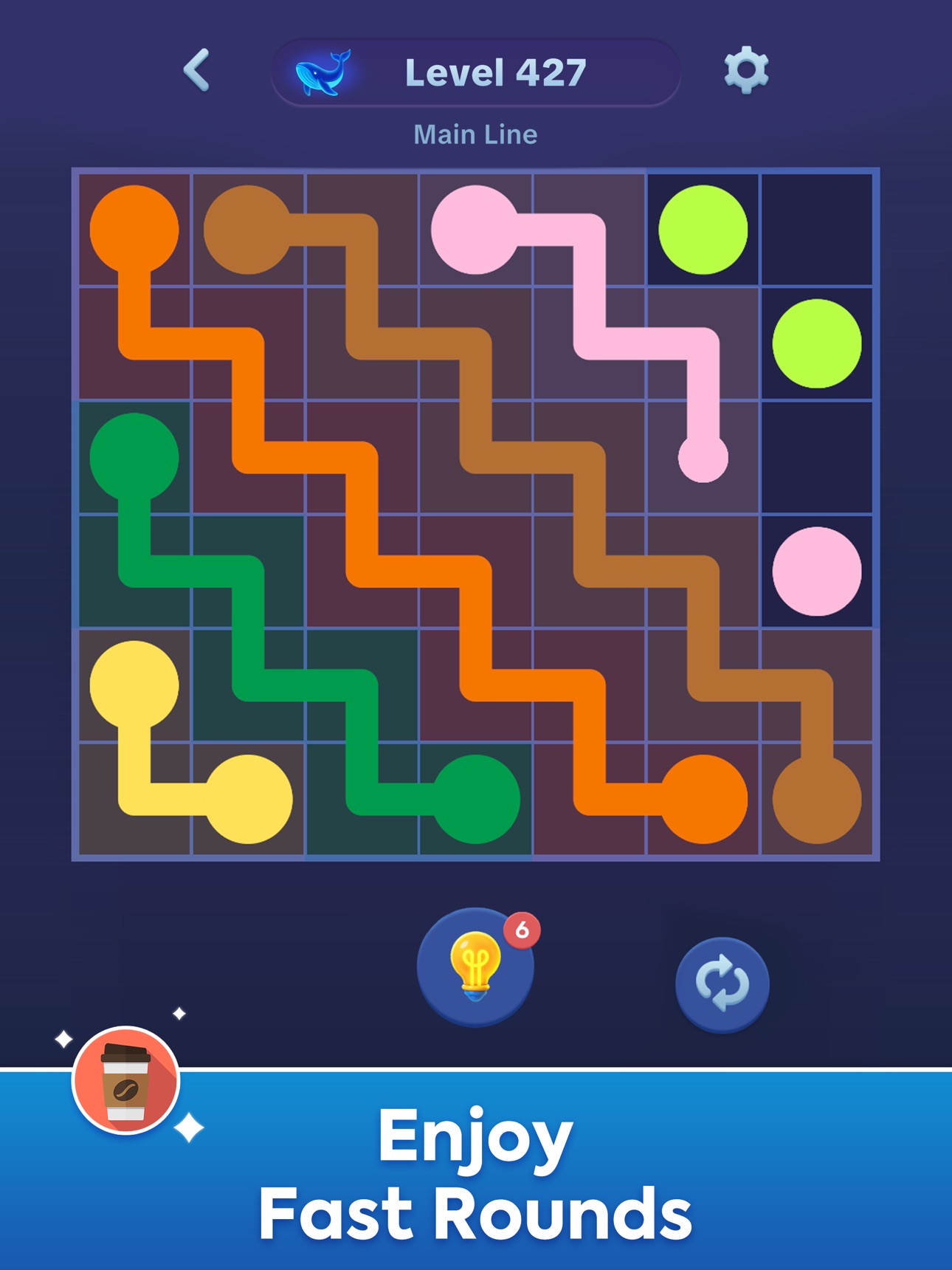 Screenshot 10 of Link Craze: Color Dots Puzzle