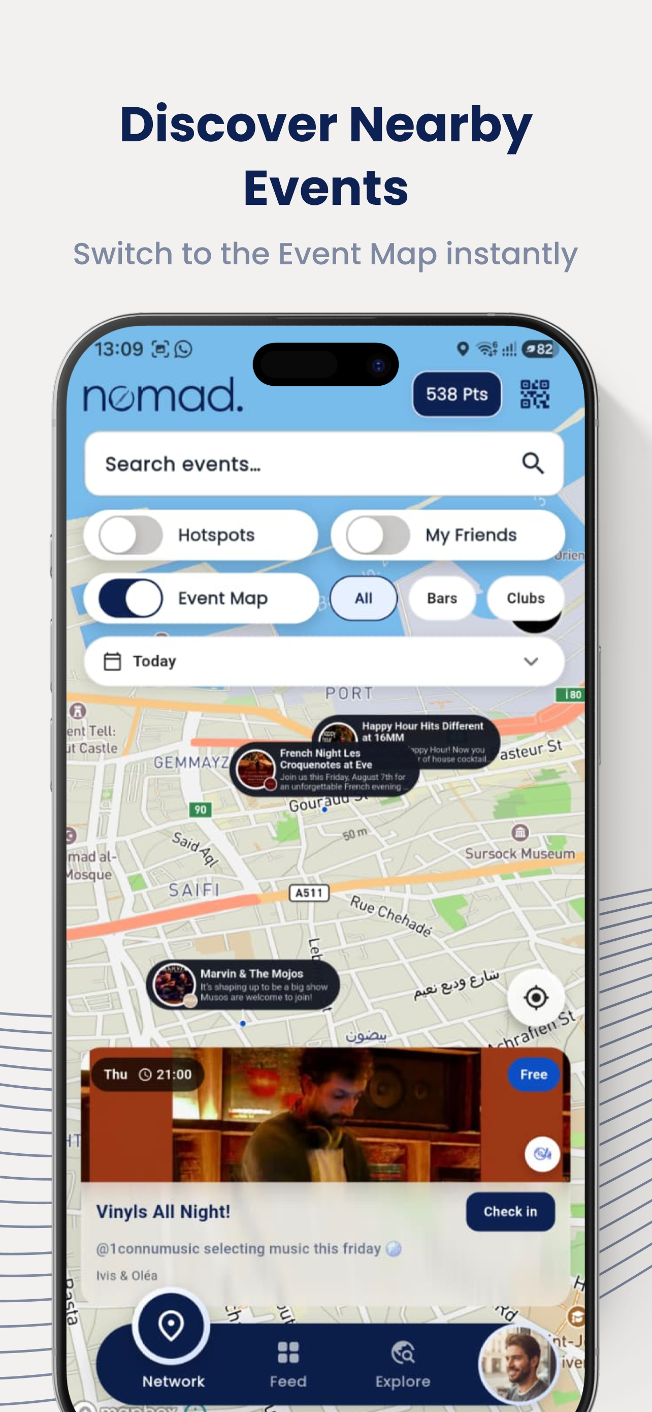 Nomad: Social Nightlife screenshot 4