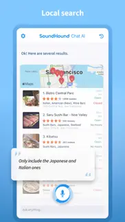 soundhound chat ai app iPhone Captures Décran 3
