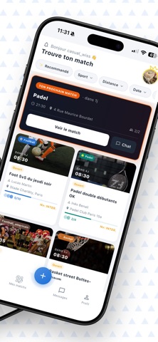 Païzo - Le sport jamais solo iPhone screenshot 2