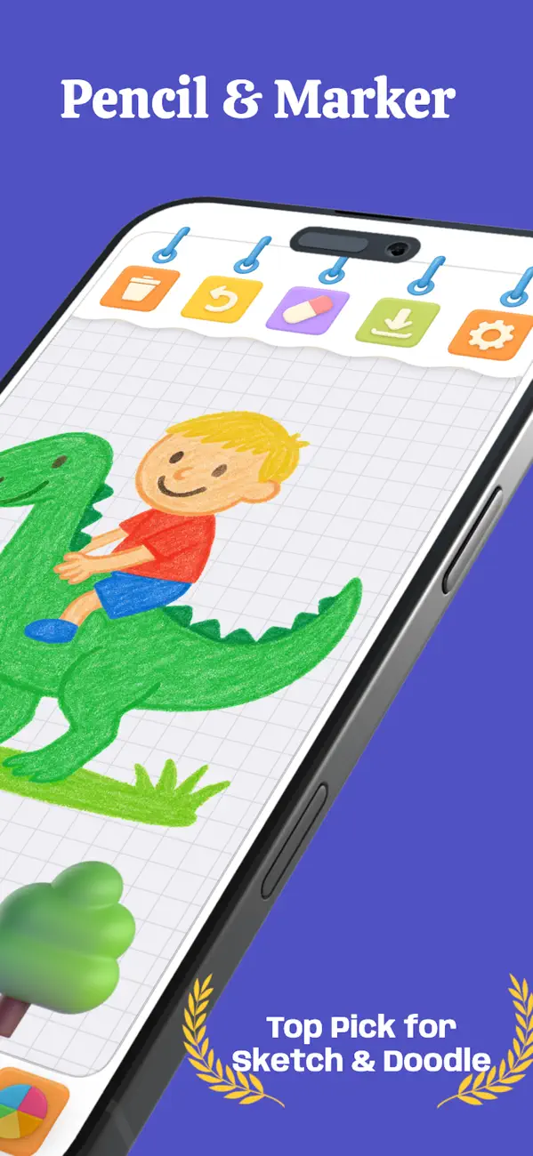 Screenshot #2 pour Sketchbook - Drawing Canvas