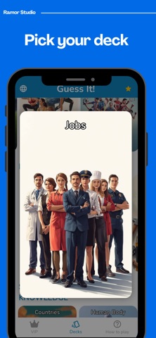 Guess It! - Adult Charades Act iPhone screenshot