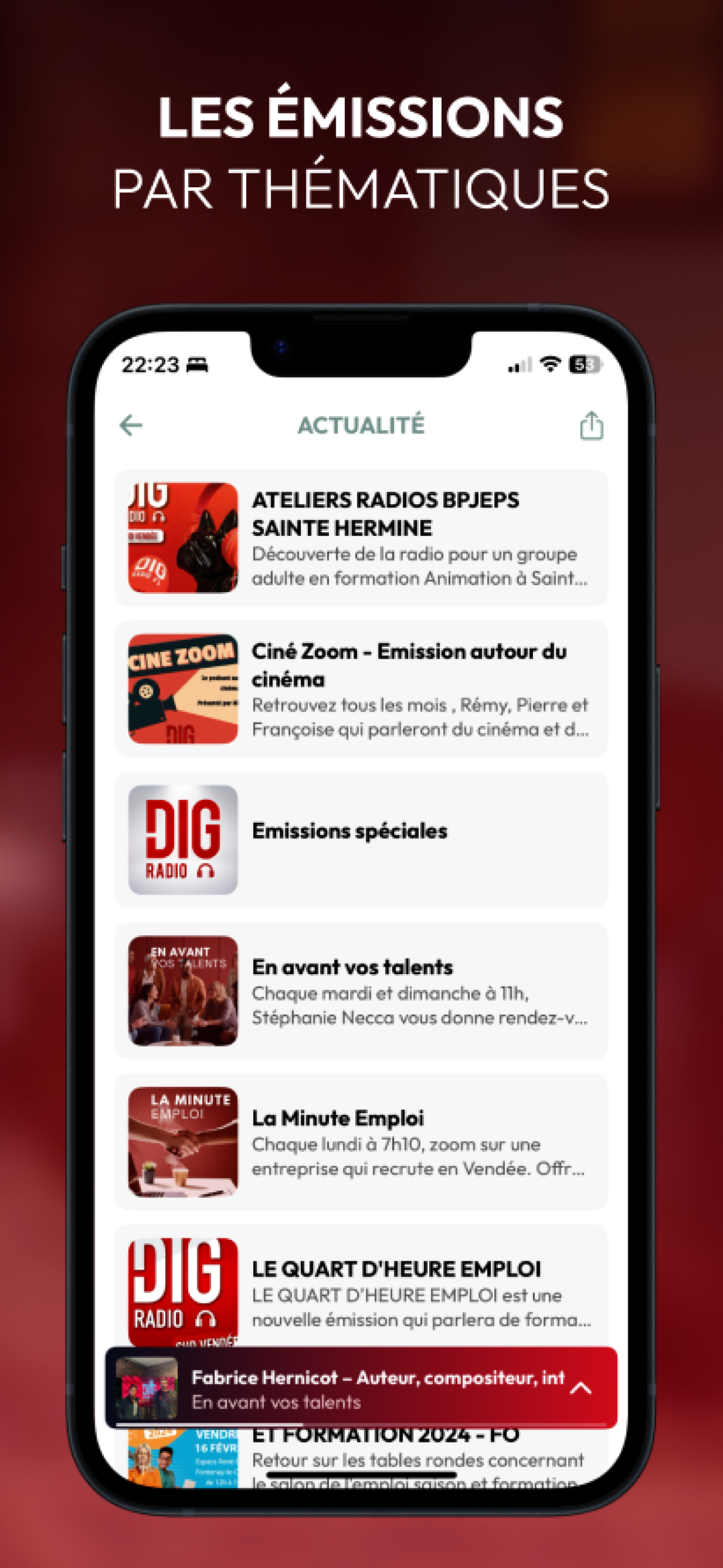 Dig Radio – Podcasts & Actus screenshot 7