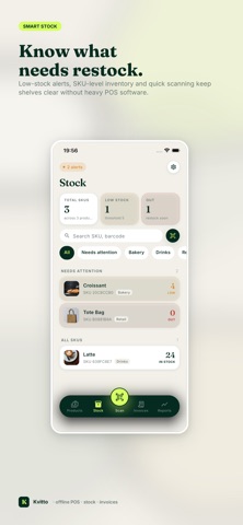 Kvitto: POS Cash Register iPhone screenshot
