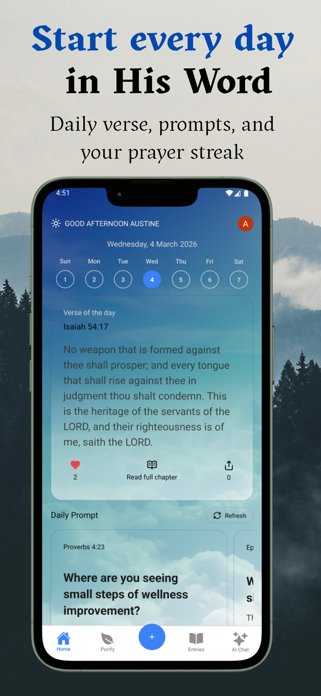 PrayWrite: AI Journal & Prayer Screenshot 2 of 8