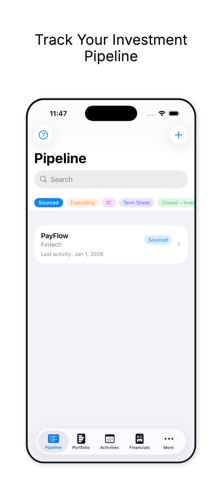 VentureForge: VC Deal Flow Screenshot 1 of 8