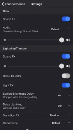 Thunderstorm Simulator iPhone image 2