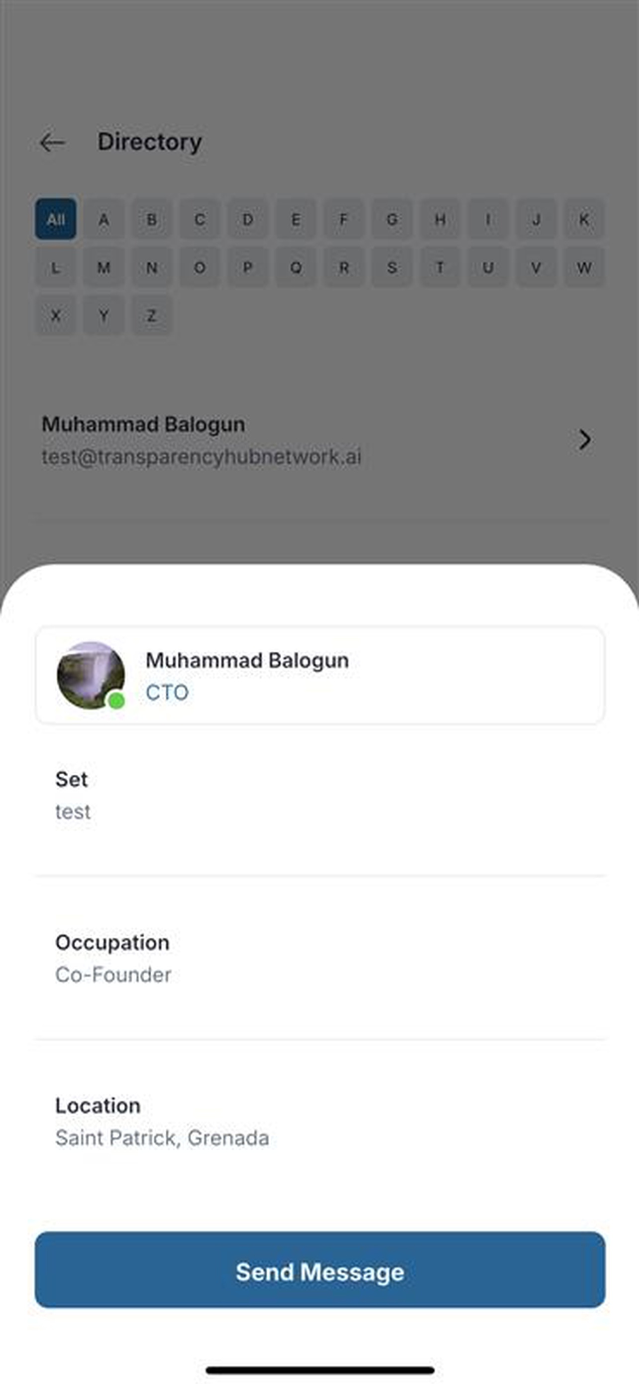 Transparency Hub Network screenshot 9