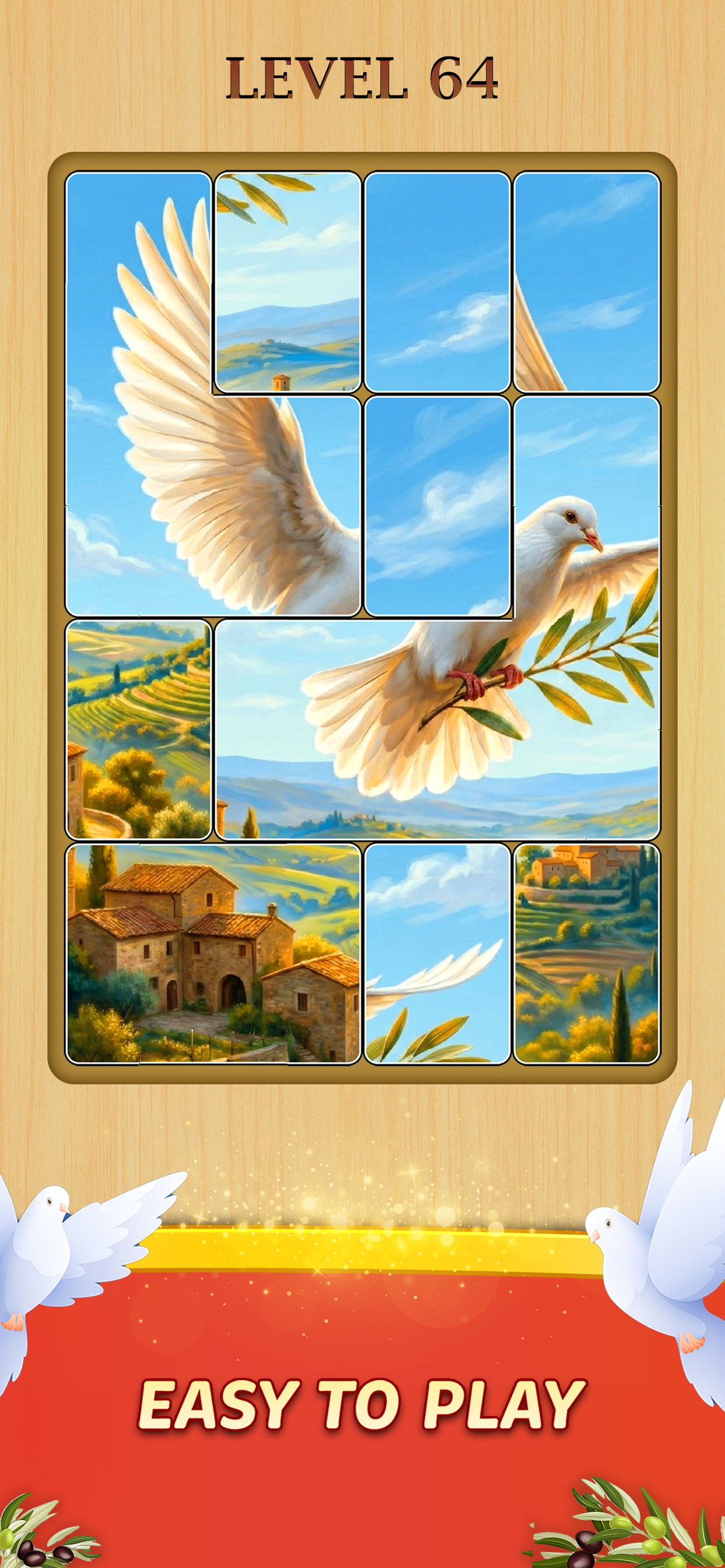 Bible Jigsolitaire -Jigsaw screenshot 2