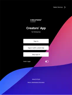 Sony | Creators' App for ENT iPad image 1