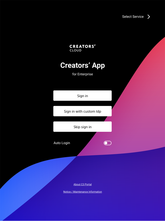Sony | Creators' App for ENT