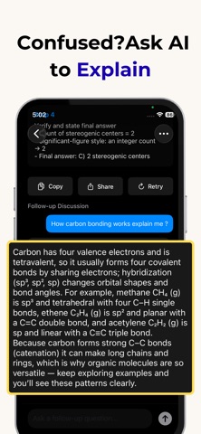 Chemistry Solver: AtomX Screenshot 3 of 4