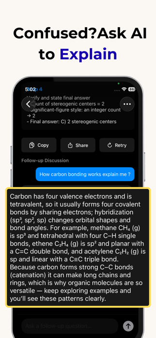 Chemistry Solver: AtomX Screenshot 3 of 4