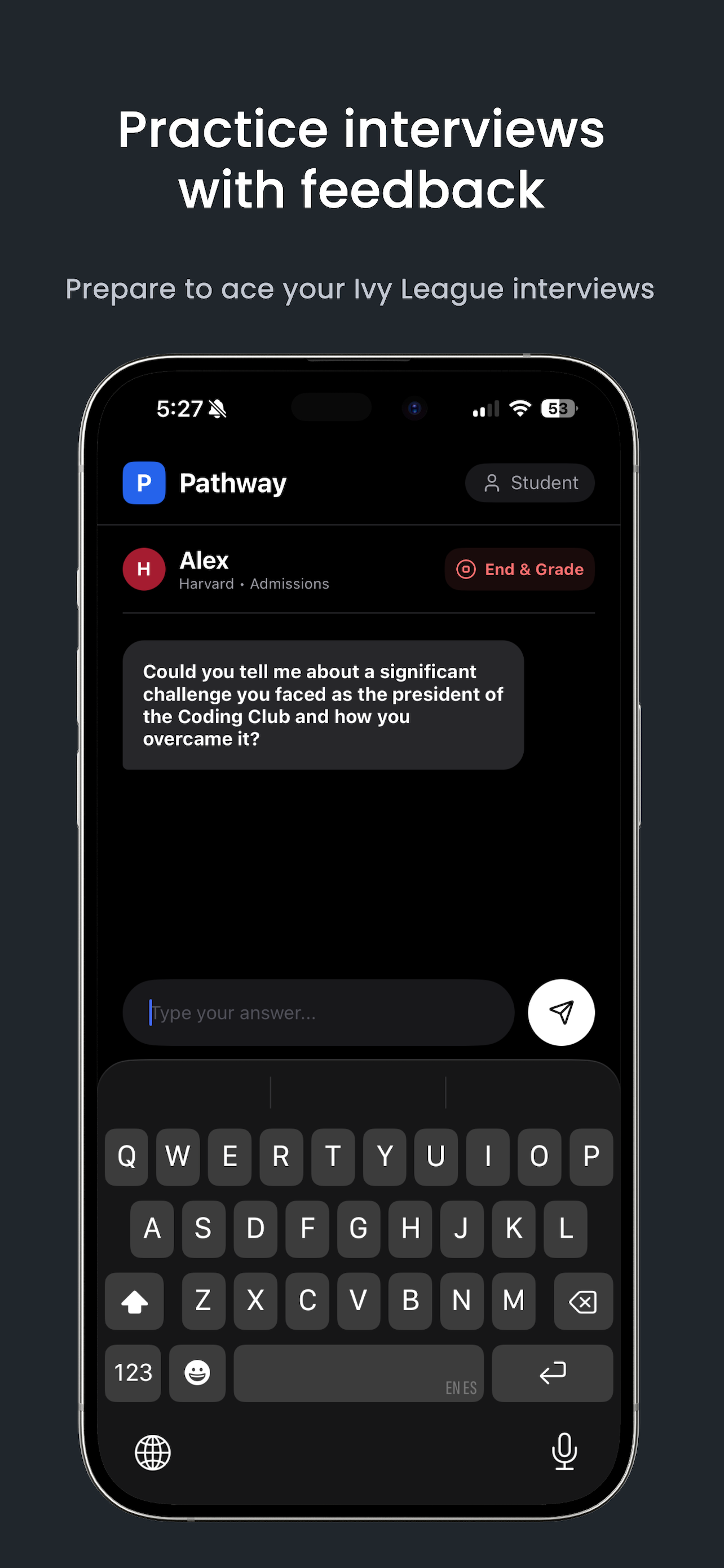 Pathway: College Admissions
