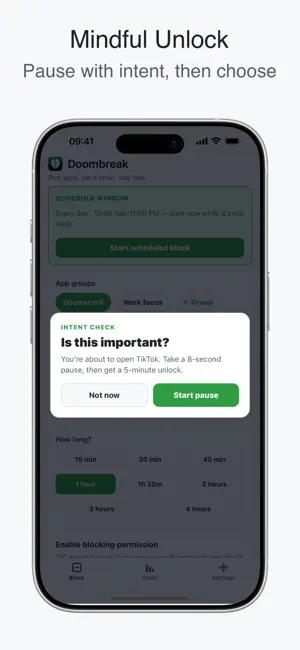 Doombreak - App Blocker screenshot 3