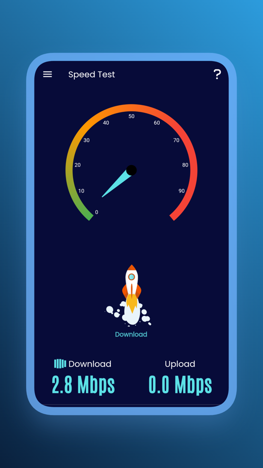 #2. Speed Internet Test app (iOS) 来自: Osamah Mohammed