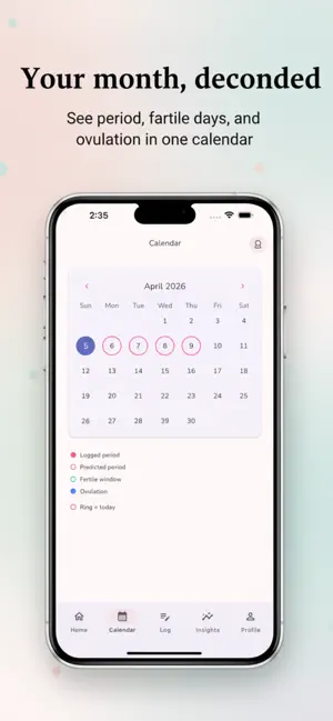 Cyra - AI Period Tracker screenshot 3
