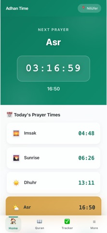 Adhan Time – Quran & Prayer Screenshot 1 of 7