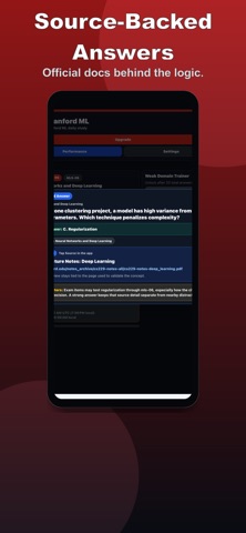 Stanford ML Practice Test Screenshot 3 of 6