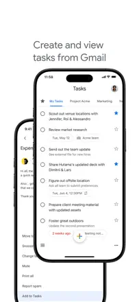 Google Tasks : capture d’écran 3 sur 5