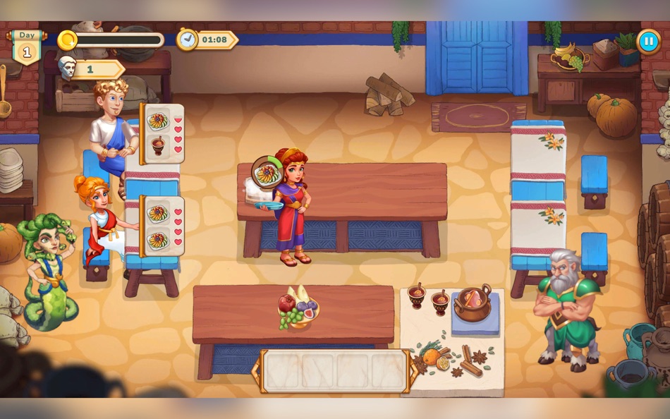 #2. Greek Kitchen Frenzy Dionysus (macOS) By: Duality Interactive