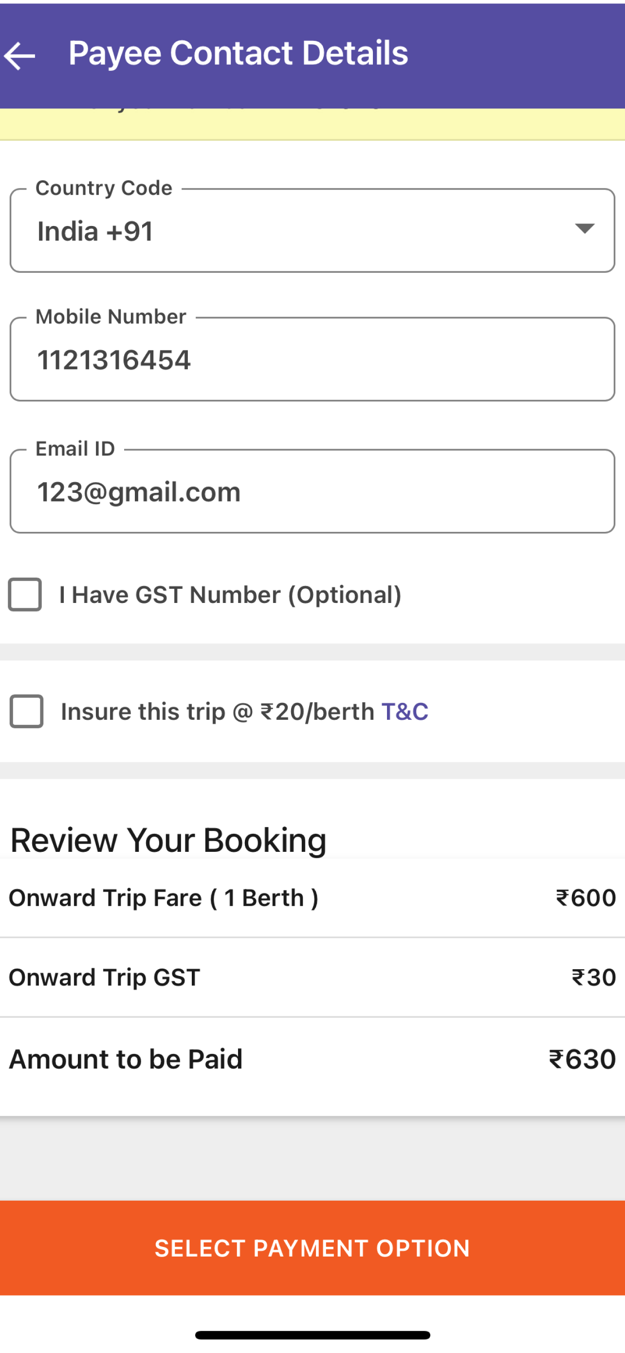 Raja Sai Travels screenshot 9