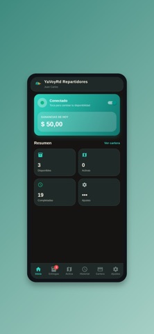 YaVoyRd Repartidores screenshot
