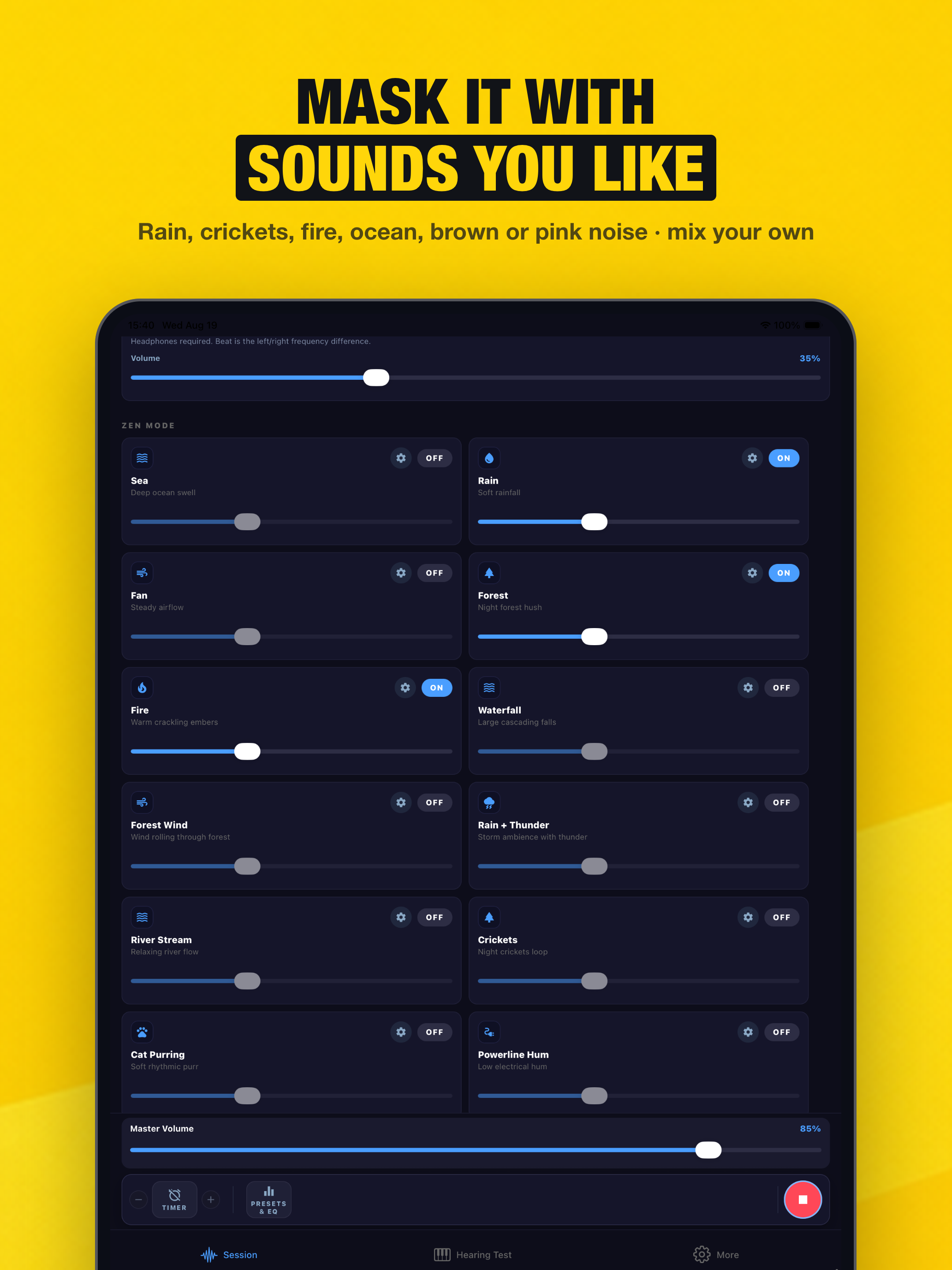 Unring: Tinnitus Relief screenshot 11