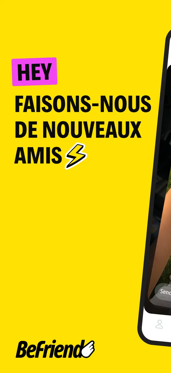 Screenshot #1 pour BeFriend - Rencontrez des amis