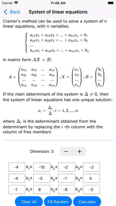 Screenshot #3 pour ALG Math Solver